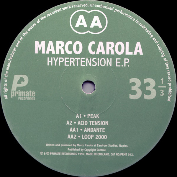 MARCO CAROLA - HYPERTENSION EP